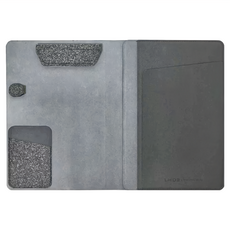 LHiDS 磁吸收納筆記本 2.0 PU皮革 金屬, 質感黑, 1本