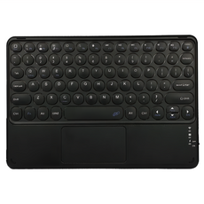 HONG JIN 宏晉 觸控板藍牙鍵盤, B415, 黑色