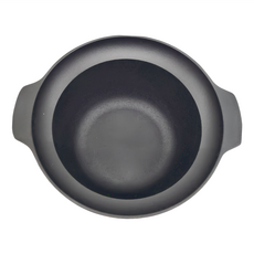 南部池永 鐵器炊飯釜鍋 3合 鐵製, 17.5cm, 1個, 黑色