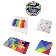 資優數學 30種智力遊戲 Set 系列5, 我最棒挑戰版 上, 1組