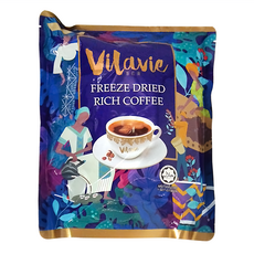 Vilavie 維菈薇 極品冷萃凍乾咖啡 三合一 特濃風味, 40g, 15包, 1袋