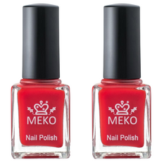MEKO 聚光燈下的獨白系列指甲油 經典百搭色系 類光療指彩 顏色飽滿無刷痕, #31 不稀罕你的吻, 12ml, 2瓶