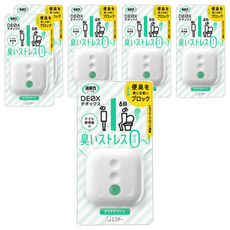 ST 雞仔牌 DEOX浴廁淨味芳香消臭力補充包 清爽綠香, 6ml, 6個