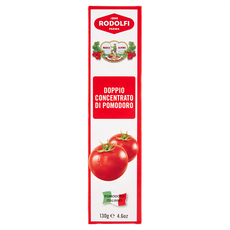 RODOLFI 雙倍濃縮番茄醬 100%義大利番茄, 130g, 1罐
