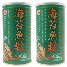 廣達香 海苔魚鬆 無添加防腐劑 味精 人工香料, 255g, 2罐
