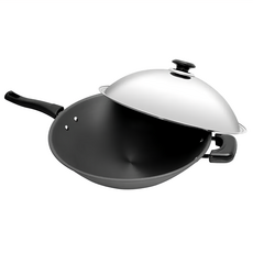 SILWA 西華 皇家系列 超硬陽極炒鍋 單柄, 32cm, 1個