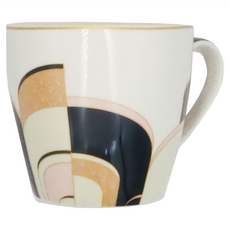 LESSER&PAVEY ART DECO Breakfast Mug 早餐杯 350g 400ml, 1個, 多色