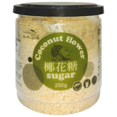 NATURAL RULE 自然法則 椰花糖，低GI，GI值僅35，250g, 1罐