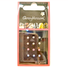 GLOSSYBLOSSOM 金鑽美甲貼, 花, 1組