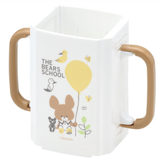 Skater DHP2 鋁箔包輔助杯架, 白色小熊學校, 1個