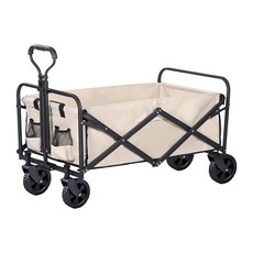 露營手推車, 米白色, 1個