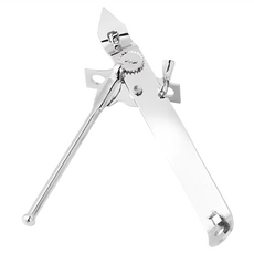 KM 不銹鋼多功能開罐器 家用廚房開蓋工具 露營攜帶好方便, 1個, 銀色