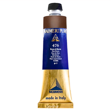 MaIMeRI 美利 油畫顏料 MA-0012476 S2 476MARS BROWN 馬爾斯棕, 40ml, 1色