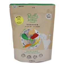 Puffy Paw 派特芙德 成齡犬 低溫慢烘健康糧 ,雞肉薏仁佐鮮蔬,300g,1包