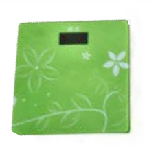 感恩使者 視障語音電子體重計, 高強度鋼化玻璃, ABS, LCD, 28x28x2.5cm, 最大秤重180公斤, ZHCN2109, 綠色, 1個