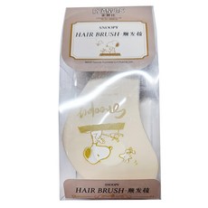 PEANUTS 史努比 造型手握美髮梳, 顏色隨機, 1支