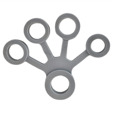 感恩使者 手指外張訓練器 復健初期使用 3kg ZHCN1819 11g, 淺灰色, 1個