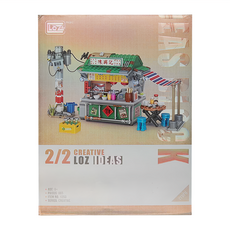 LoZ 積木玩具 港式大排檔 1253 3歲以上, 多色, 1盒