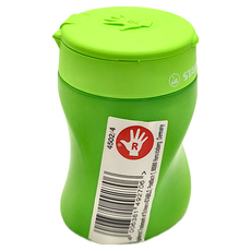 STABILO 思筆樂 多功能削筆器,大容量,適用於握筆樂,洞洞筆,德國原裝刀片, 右手綠色, 1個