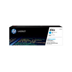 HP 惠普 416X 原廠碳粉匣 W2041X 適用於 LaserJet Pro 系列 高印量, 1入, 藍色