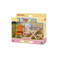 EPOCH 森林家族 大象女孩燒烤野餐組, 1組, 燒烤野餐組 多色