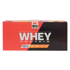 RED COW 紅牛 聰勁即溶乳清蛋白 蜂蜜牛奶風味, 1.05kg, 1盒