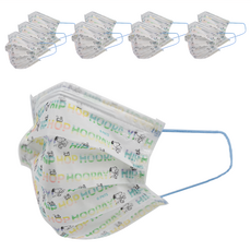 收納王妃 史努比兒童口罩10入-嘻哈