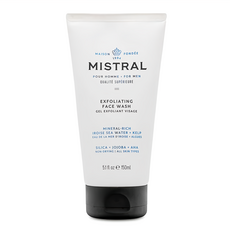 MISTRAL BODY 溫和去角質洗面膠，海洋雪松味，含礦物、海藻、AHA，適合所有膚質，150ml, 1條