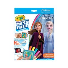 Crayola 繪兒樂 神彩著色套裝 冰雪奇緣 閃亮版, 5色, 1組