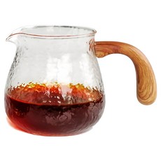 TIMEMORE 泰摩 錘目有柄分享壺, 400ml, 分享壺, 1個