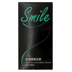Smile 史邁爾 雙環魔粒衛生套保險套 52mm, 12入, 1盒
