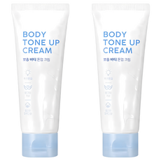 TONYMOLY 身體清爽亮膚霜 100ml, 白色, 2條