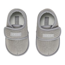 酷咕鴨 ku.ku duckbill plus竹纖羅紋學布鞋-山系灰, 1件, L