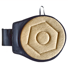 感恩使者 座墊, 薄型360度旋轉座墊-淺棕色, 棉/尼龍/ABS, 1個