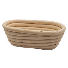 AHA 一法 橢圓發酵藤籃 天然藤製造 歐式麵包發酵整形, 不適用, 1入