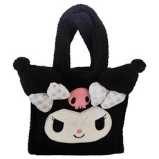 Sanrio 酷洛米造型包袋 毛絨手提包 可愛收納包