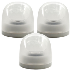 pigeon 貝親 實感哺乳奶瓶防護罩, 白色, 3組