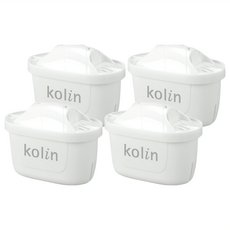 Kolin 歌林 四重精濾濾芯 KAL-STCA0014 10 x 5.7 x 7.6cm, 白色, 4個