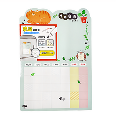 CCHING 青青文具 簡單生活 留言板 防水, 軟磁、紙