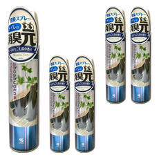 KOBAYASHI 小林製藥 消臭元浴廁用除臭噴霧 (280ML/木炭香), 5瓶