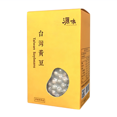 台灣源味本舖 台灣黃豆, 非基因改造, 沒有噴灑落葉劑, 富含植物高蛋白, 400g, 1盒