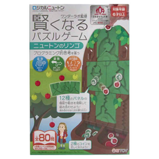 Hanayama 小小科學家系列 牛頓的蘋果，12種面板組合，內含20個蘋果幣和貼紙, 1盒, 12片