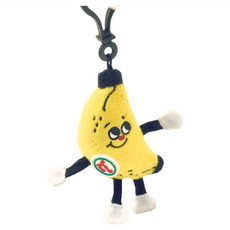 Vanwalk 出走 絨毛尖叫尖叫公仔娃娃 K159, 香蕉, 1個, 7cm