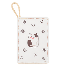 UTOOKII 貓咪印花木漿棉/絲瓜絡雙面菜瓜布 單隻款, 1個, 1入