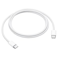 Apple 台灣公司貨 60W USB-C 充電連接線 MW493FE/A, 1m, 白色, 1條