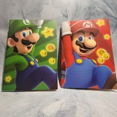 PYRAMID INTERNATIONA任天堂 Super Mario A5筆記本2件組 20.8 x 14.5cm 0.3kg, 瑪利歐 + 路易吉, 1組