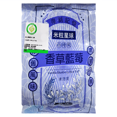 稻味 米粒星球 香草藍莓 小鋁袋, 60g, 1袋