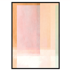 Boluo 菠蘿選畫所 抽象畫 彩霞, 59.4 x 42cm, 黑色