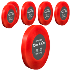 Dada 強力雙面膠帶, 15mm X 30m, 透明, 6捲