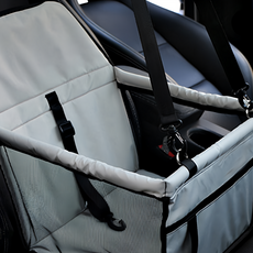 捷華 寵物安全座椅 銀灰色 單人 重890g 牛津布, 39 x 39 x 25cm, 1個